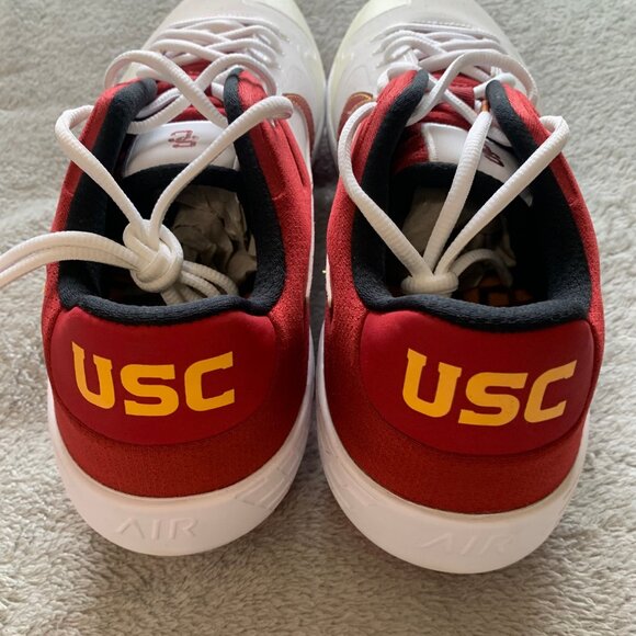Nike USC Trojans Payer-Issued Dragon Air Zoom Baseball Spikes. Size 12. New.